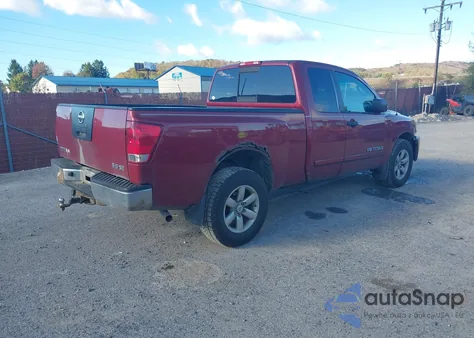 2008 Nissan Titan Pro-4X z USA, uszkodzony, nr VIN 1N6AA06C58N336323